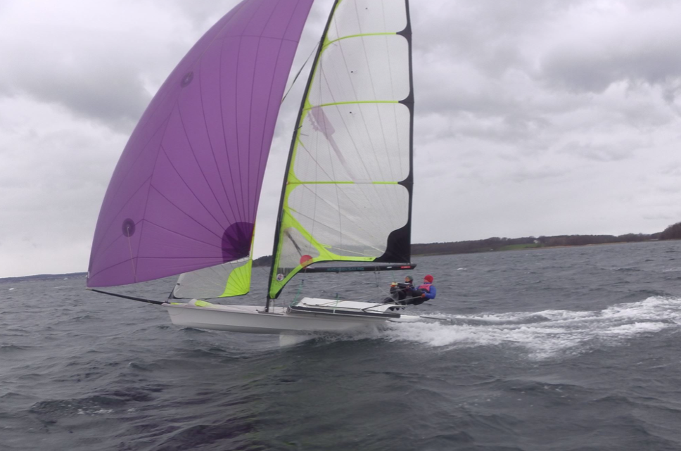 Solid seiling av Mads og Tomas i Genoa